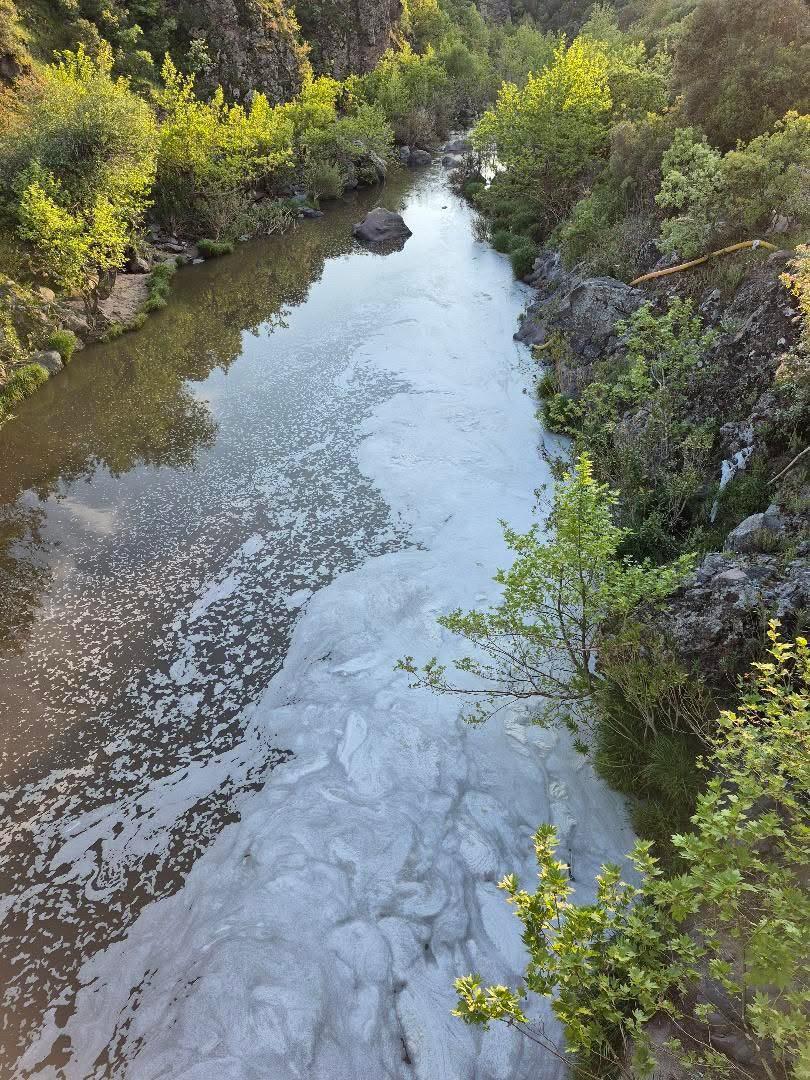 Yuntdağı’nda alarm veren görüntü: Kocadere kirlilikle mücadele ediyor