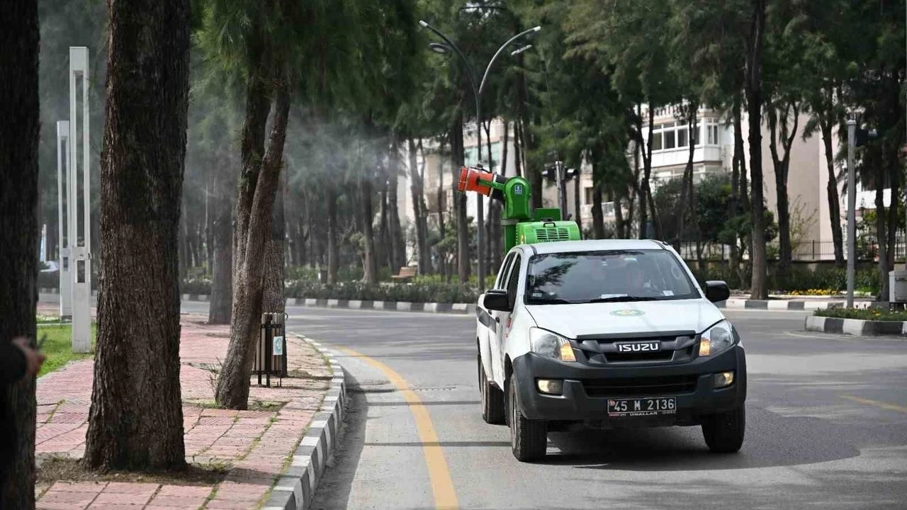 Manisa’da haşerelere karşı seferberlik: 17 ilçede aralıksız ilaçlama