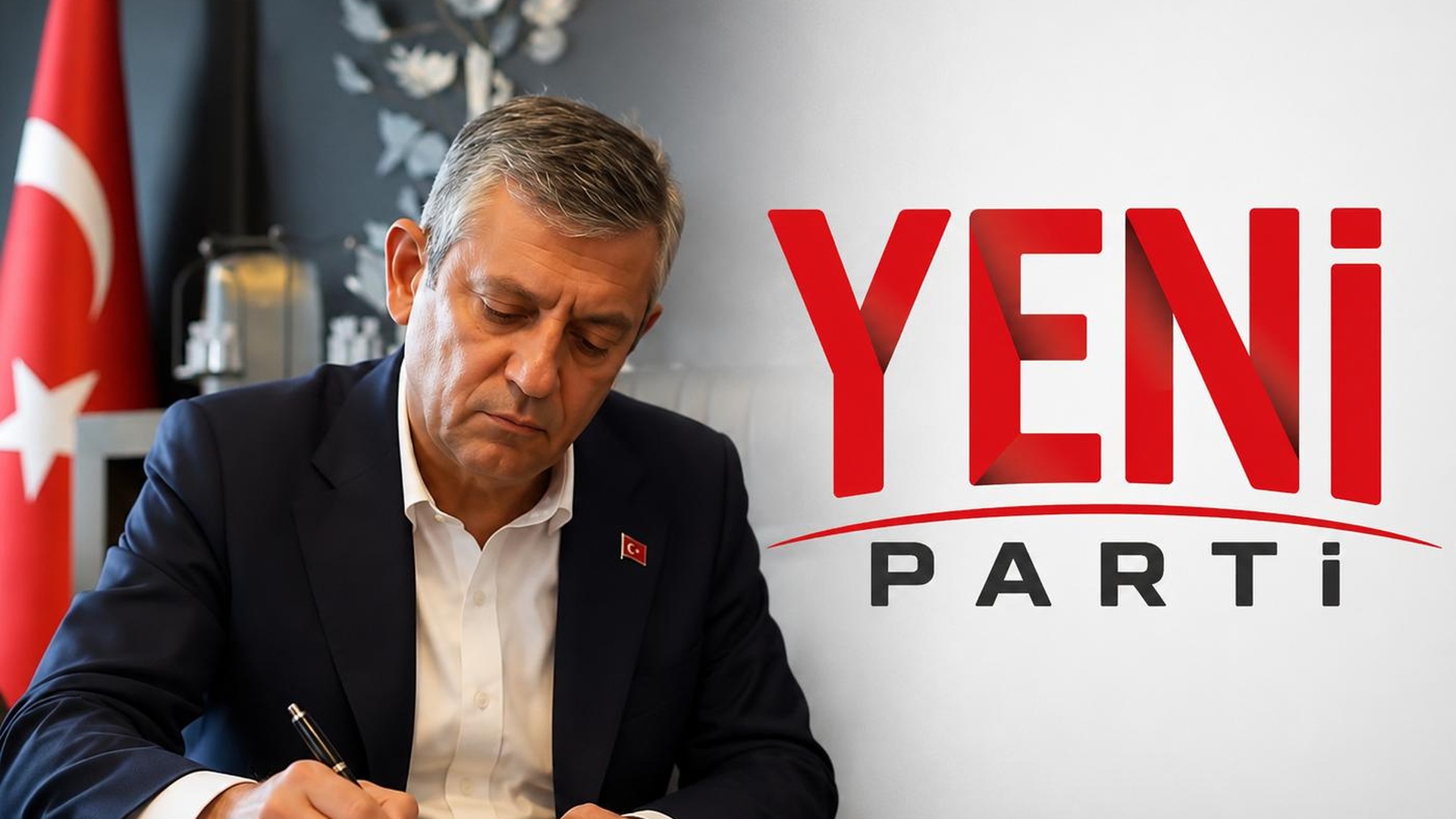 Özgür Özel'in "Yeni Parti"si Ana Muhalefet Oldu! Gözler Çarşamba Günü Başlayacak Üyelik Sürecinde
