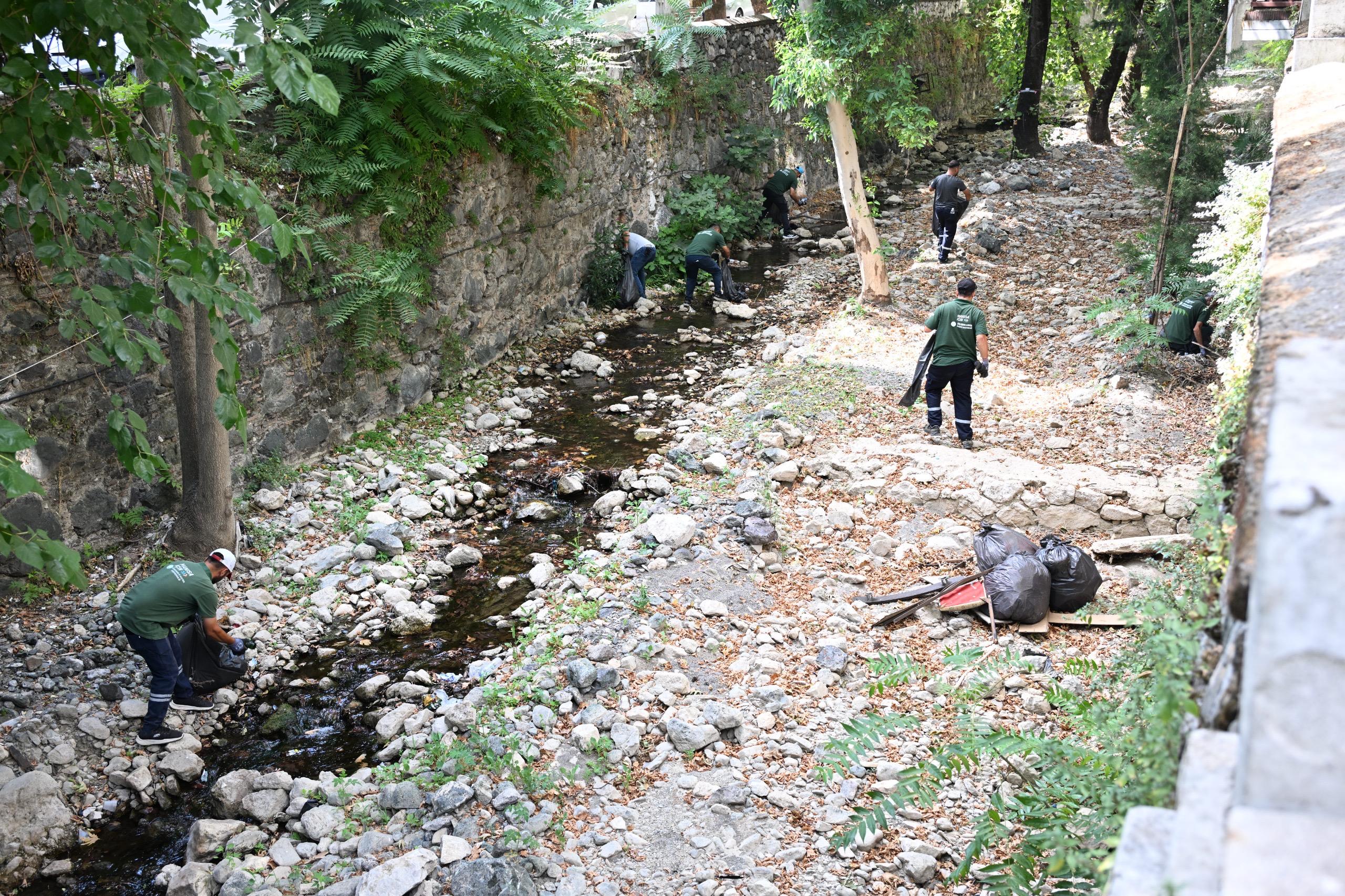 Çaybaşı Deresi'nde Kapsamlı Temizlik! Büyükşehir ve MASKİ'den Ortak Çalışma